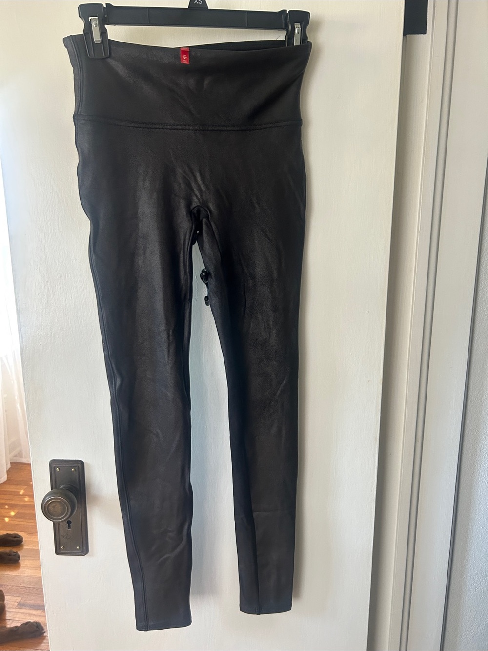 Spanx Faux Leather High-Waist Leggings